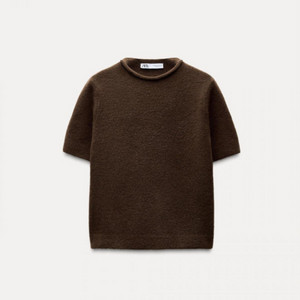 (새상품) 자라 소프트 반팔 니트