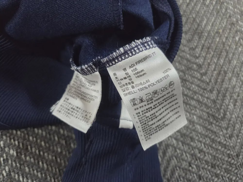 아디다스 파이어버드 네이비 트랙탑 져지 105 이미지