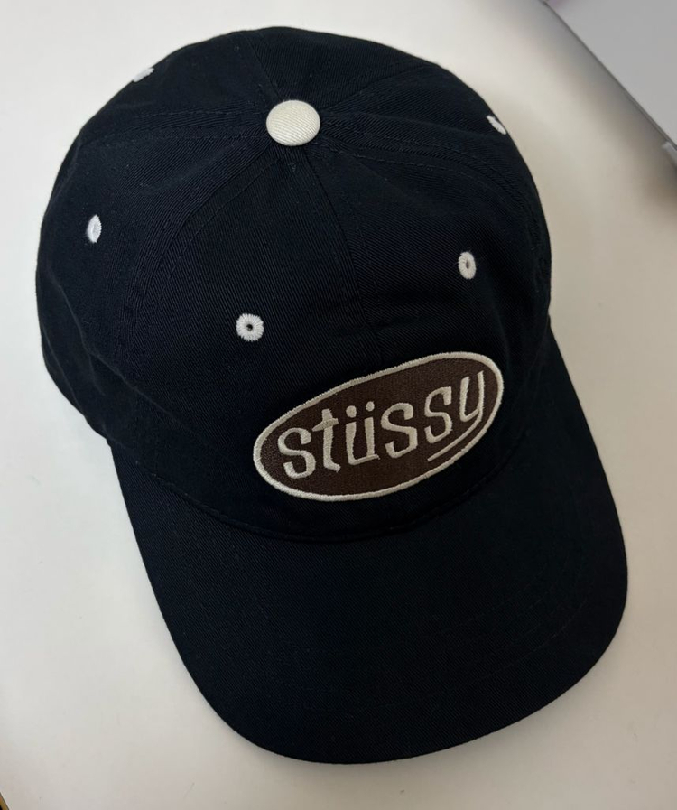스투시 핏스탑 로우 프로 캡 블랙 Stussy Pitstop--1