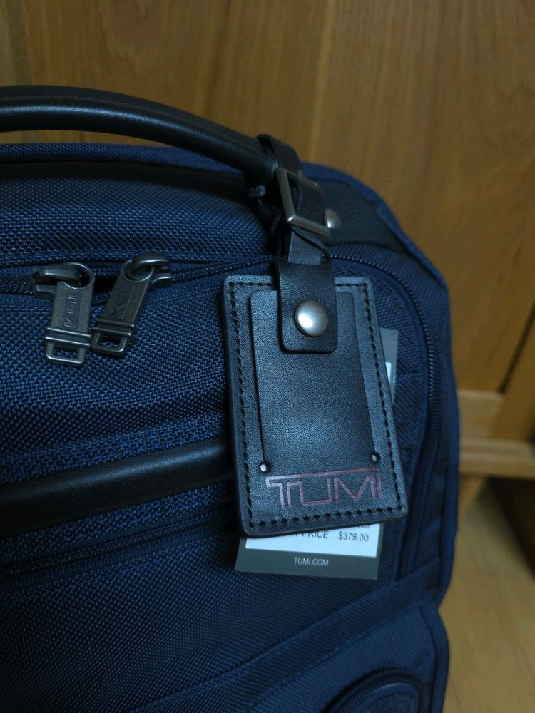 TUMI 알파 컴팩트 랩탑 블리프 백팩 이미지