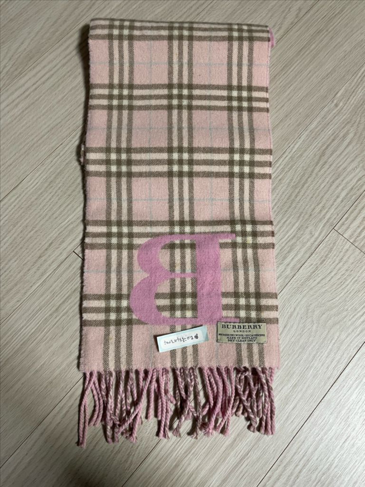 버버리키즈 머플러--1