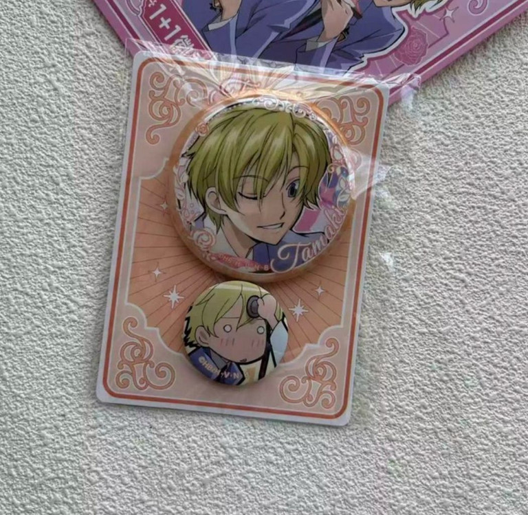 공구, 해배비포함)오란고교 호스트부 사교클럽 1+1 캔뱃지--1