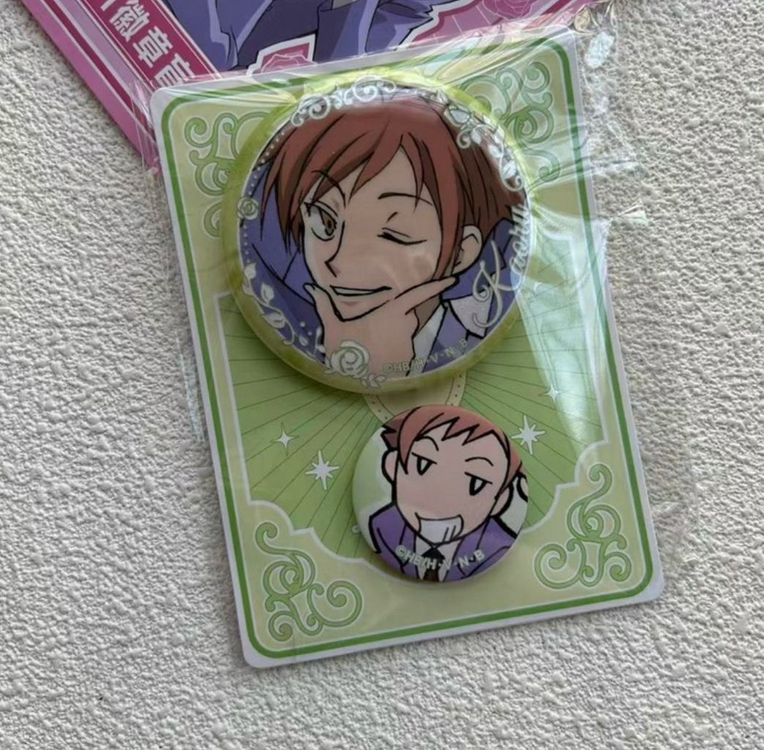 공구, 해배비포함)오란고교 호스트부 사교클럽 1+1 캔뱃지--2