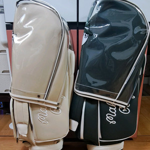 MALBON 뉴베직 트롤리 캐디백 (커버2개)