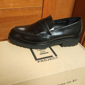 레더리스 250 265 새상품 국산 소가죽 구두 로퍼 남자 이미지