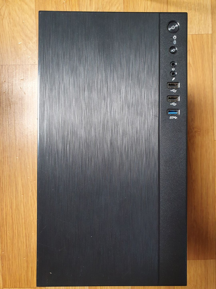 아이구주 HATCH 1 야인 (블랙) 데스크탑 케이스 컴퓨터 PC MATX--1