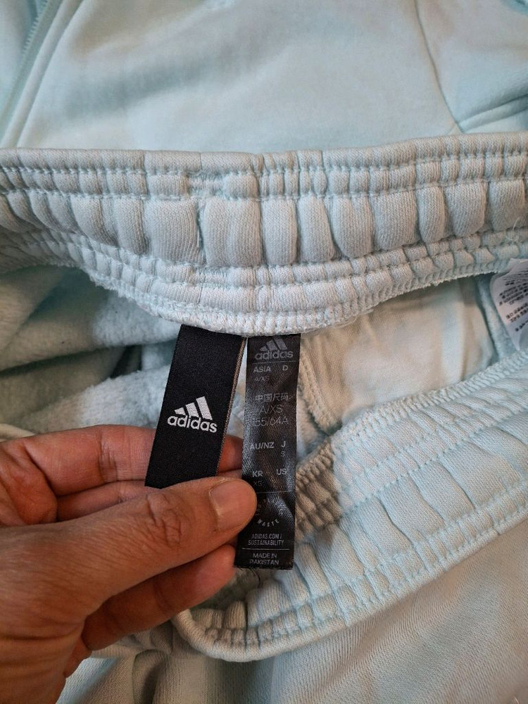 후드 약기모 집업 팬츠 아디다스 세트 xs--4