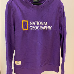 [새상품] 내셔널지오그래픽 아랴안 베이직 빅 로고 맨투맨 이미지