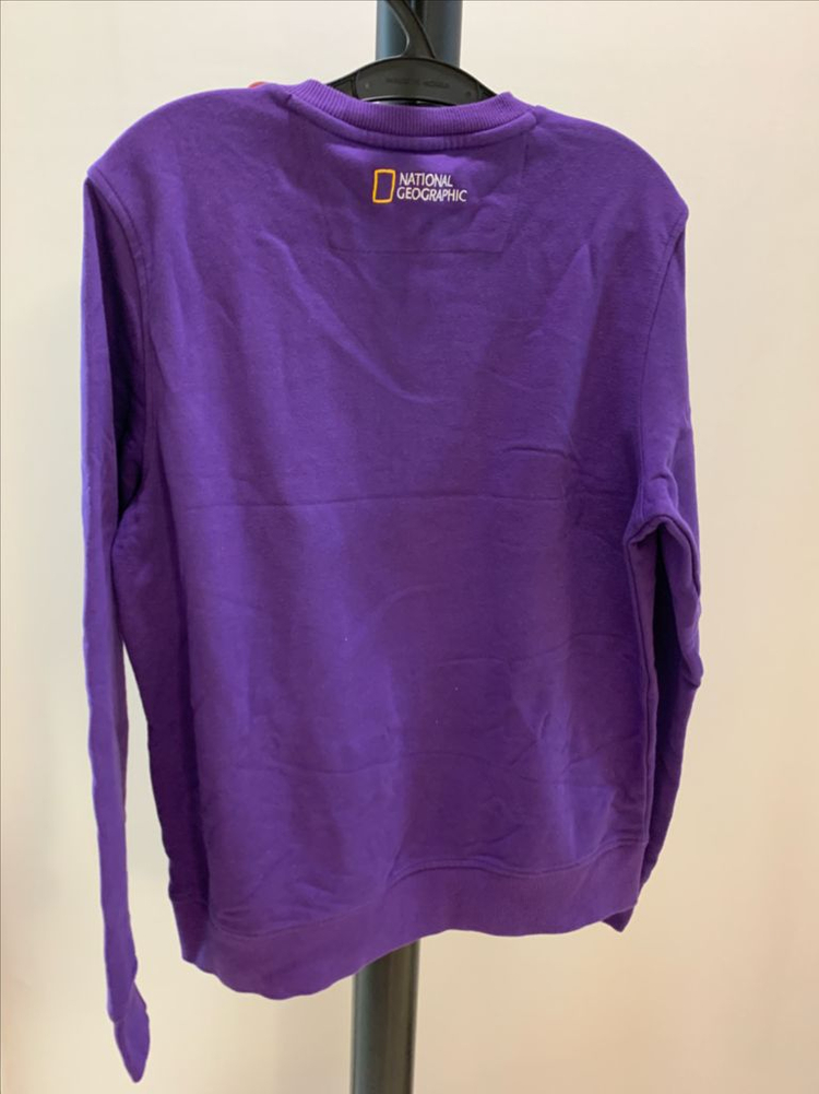 [새상품] 내셔널지오그래픽 아랴안 베이직 빅 로고 맨투맨 이미지