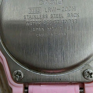 카시오여성아동시계