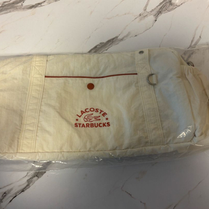 [미개봉] 스타벅스 프리퀀시 멀티플백 아이보리 라코스테 가방