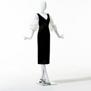 랑방컬렉션 크리스탈 슬리브리스 원피스