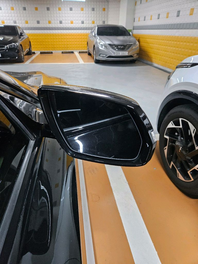 제네시스DH 조수석 사이드미러--1