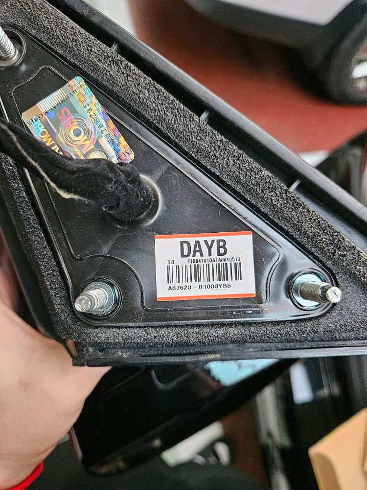 제네시스DH 조수석 사이드미러--2