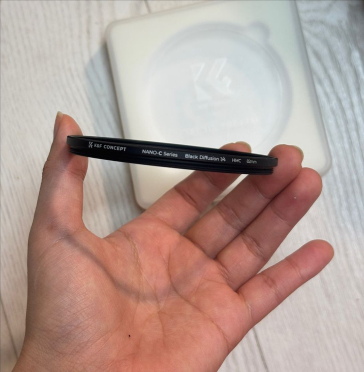 k&f nano-c 블랙미스트 필터 1/4 82mm--1