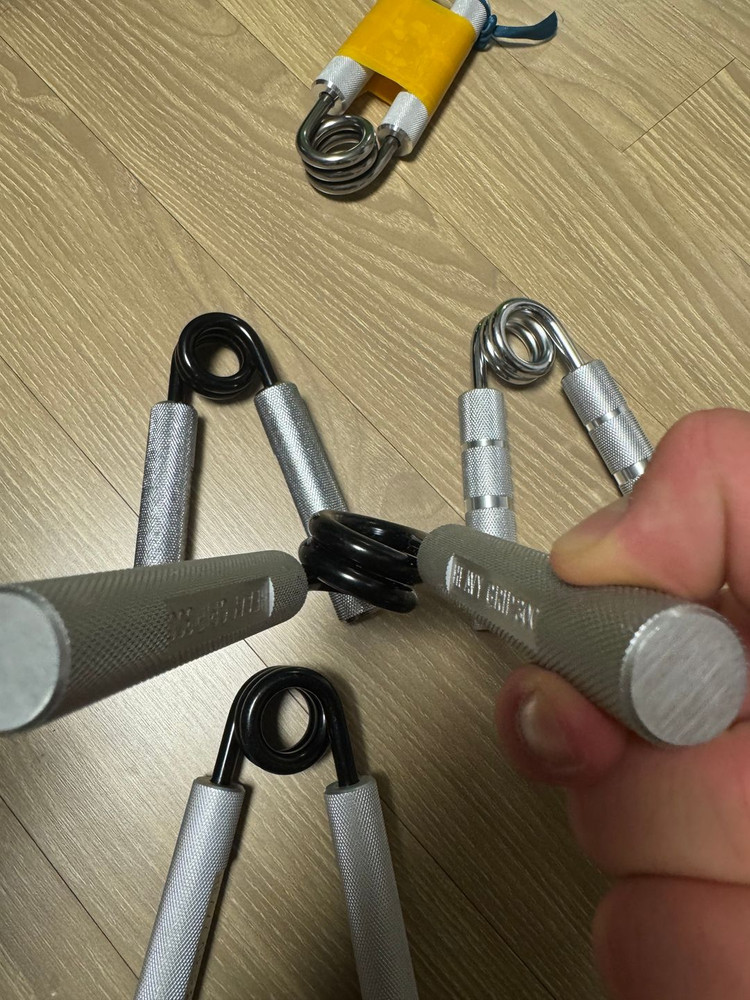 헤비그립 200 250 300 악력기,알파 그립5 판매 교환 이미지