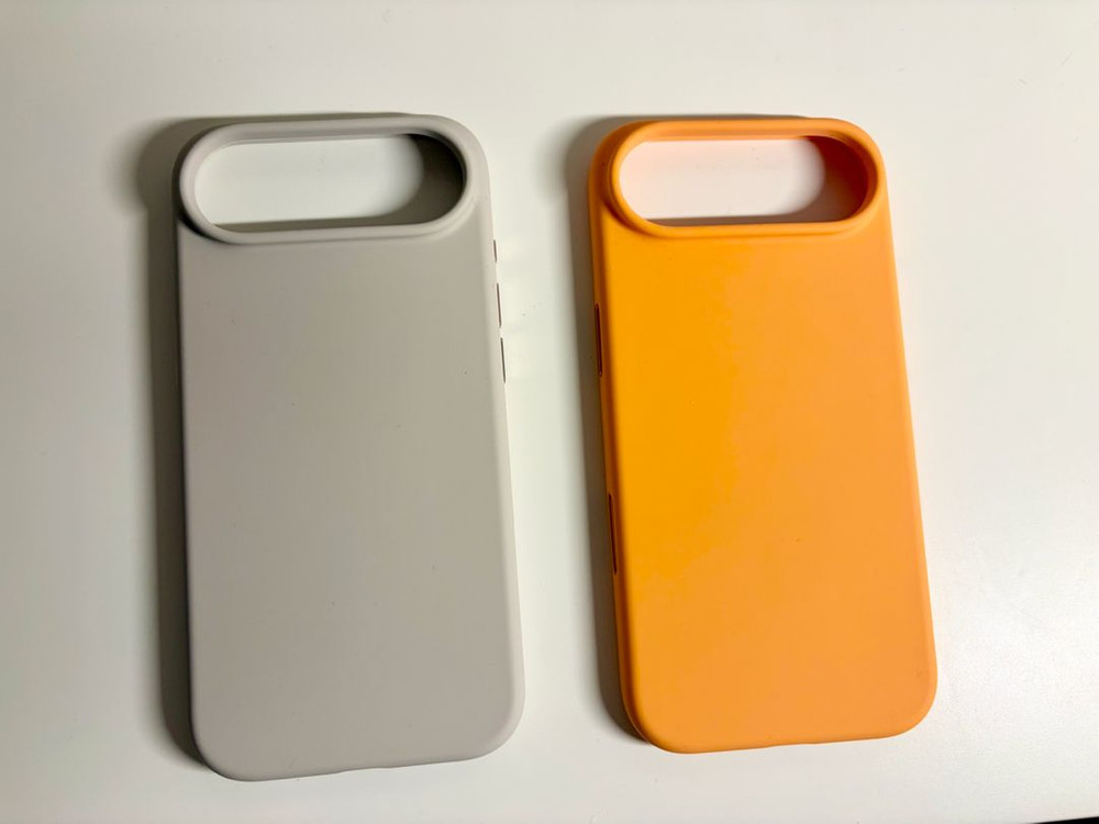 아이폰17 에어 맥세이프 실리콘 케이스 2개 세트 이미지