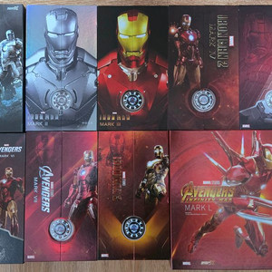 ZD TOYS 1/10스케일 아이언맨 피규어 9종 신품 일괄 팝니다