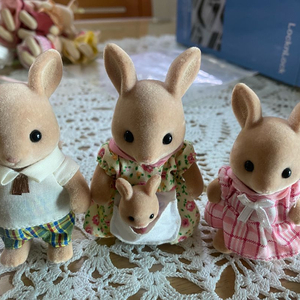 실바니안 캥거루가족세트