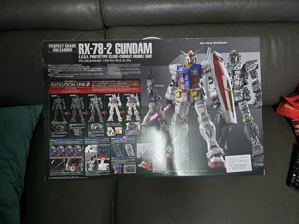 PG 언리쉬드 퍼스트 건담 미개봉--1