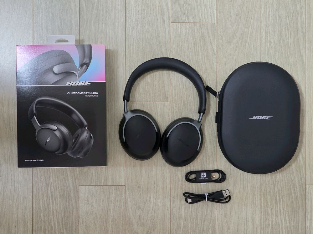 BOSE 보스 QC 울트라 헤드폰 블랙 풀박스--0