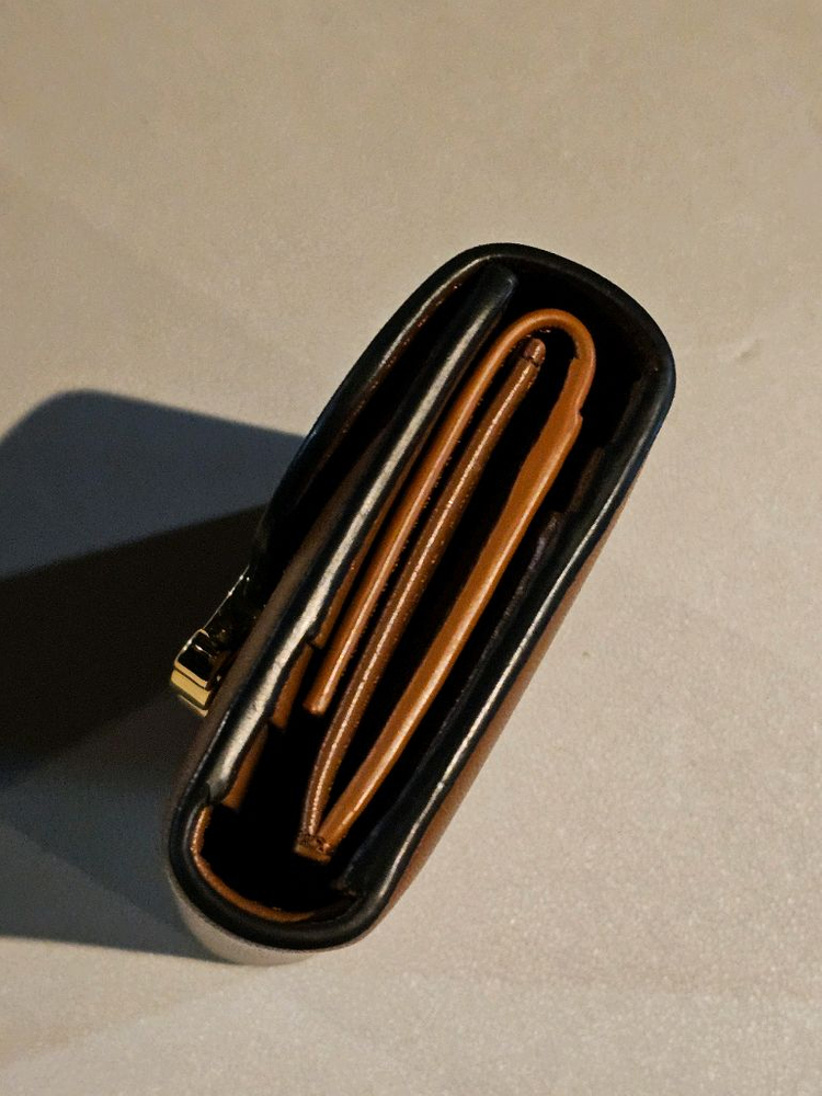 셀린느 트리옹프 반지갑 브라운 이미지