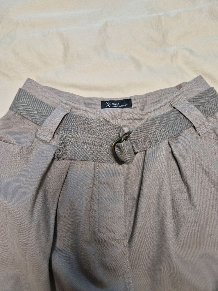 이자벨마랑 벨티드 스커트--1