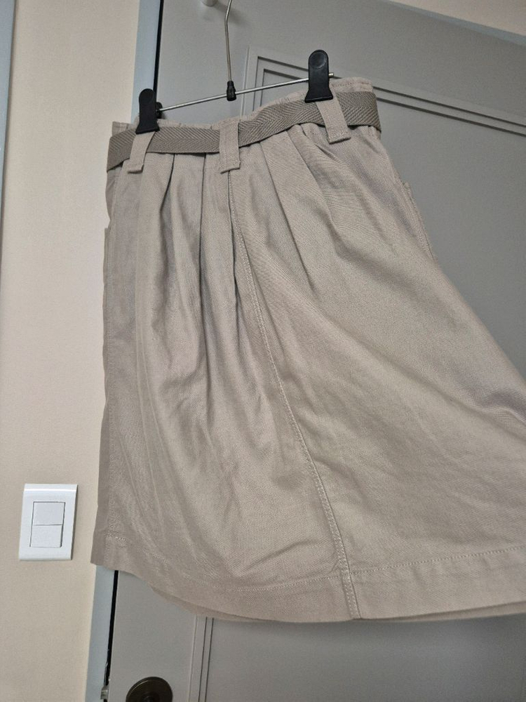 이자벨마랑 벨티드 스커트--3