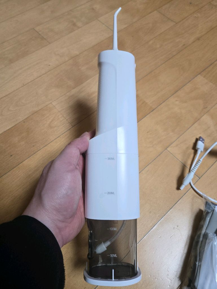 덴탈픽 접이식 DP-1900K PLUS 구강세정기 물치실 치아 세척기 워터 칫솔 잇몸 청소 팝니다.--2