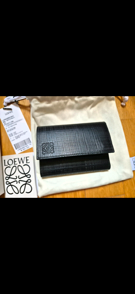 로에베 레더반지갑 풀세트 새상품팝니다--6