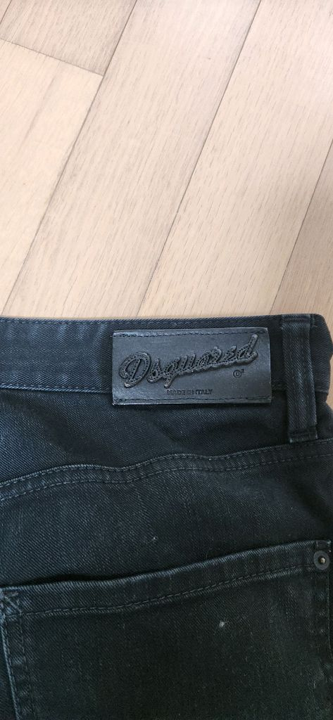 디스퀘어드 11ss 현빈 블랙 쿨가이 핏 46--2