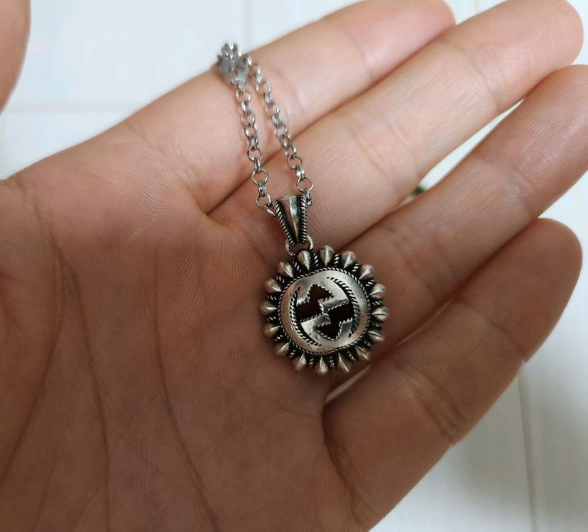 구찌 크롬하츠 스타일 인터로킹 목걸이 이미지