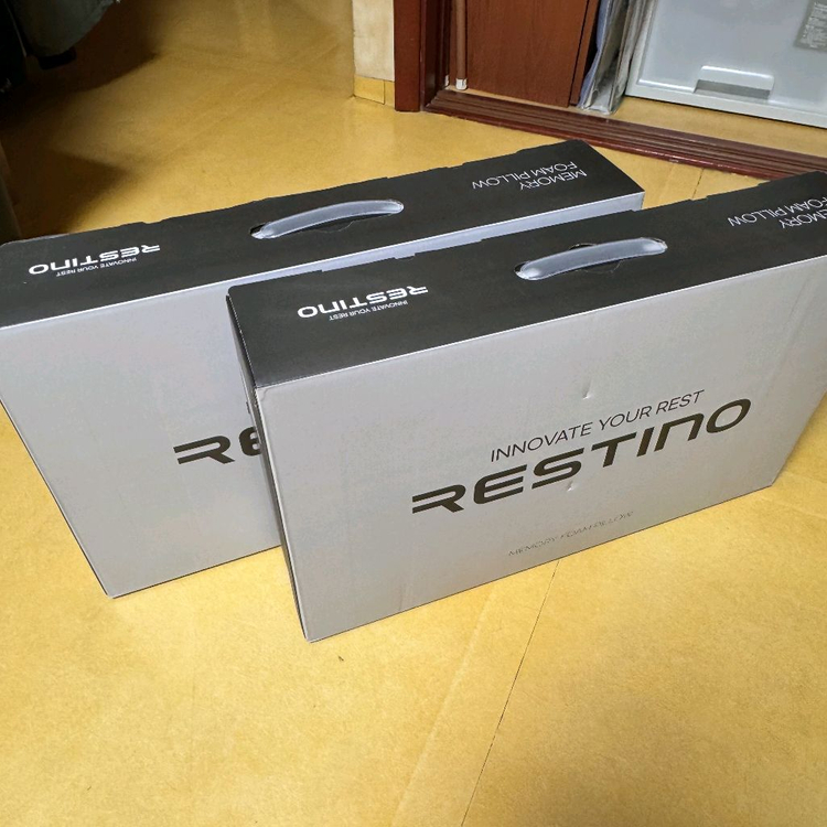레스티노 프리미엄 텐셀 메모리폼 경추베개 미개봉 새상품 판매합니다.--2
