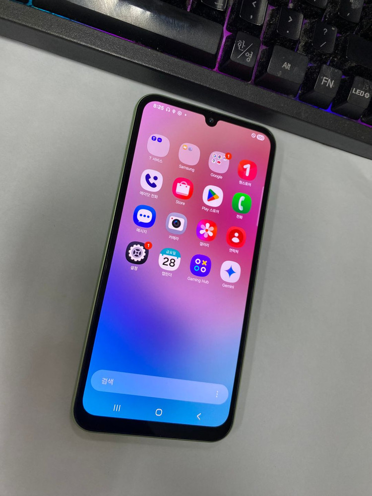 .갤럭시A24 SK 그린 AA급 128GB 무잔상 자녀폰 서브폰 업무폰 효도폰 추천 205761 이미지