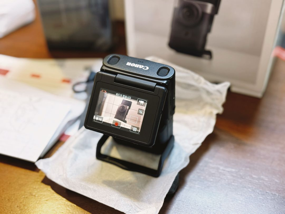 (1회사용)캐논 파워샷v10 + 브이로그 패키지--2