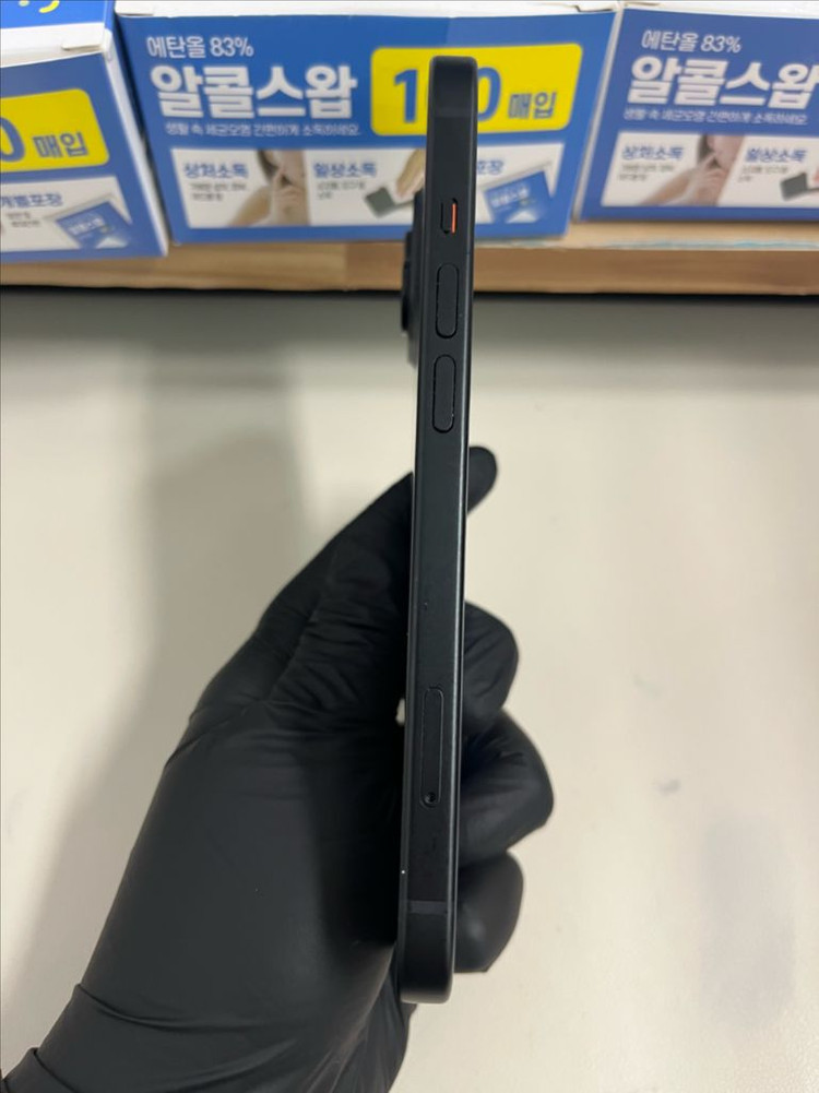 아이폰15 128G 블랙 S급!--5