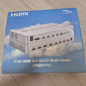 랜스타 HDMI 멀티뷰어 화면분할기 4K 60Hz