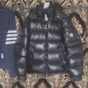 [정품] 몽클레어 마야 와펜패치 유광 패딩 블랙 풀구성품 3