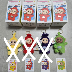 팝마트 텔레토비 꽃버전, 토스트 키링 (개별판매)