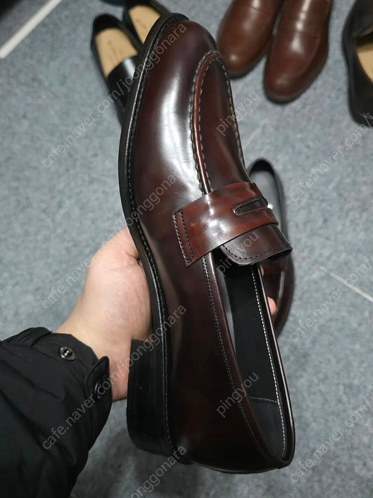 CARMA 수제화 / 280 E / 레드브라운 / 새것--3