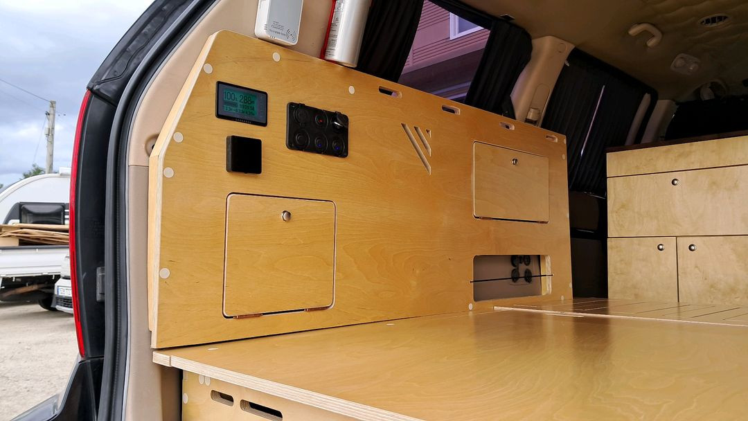 카니발 캠핑카 2인 구조변경완료 이미지