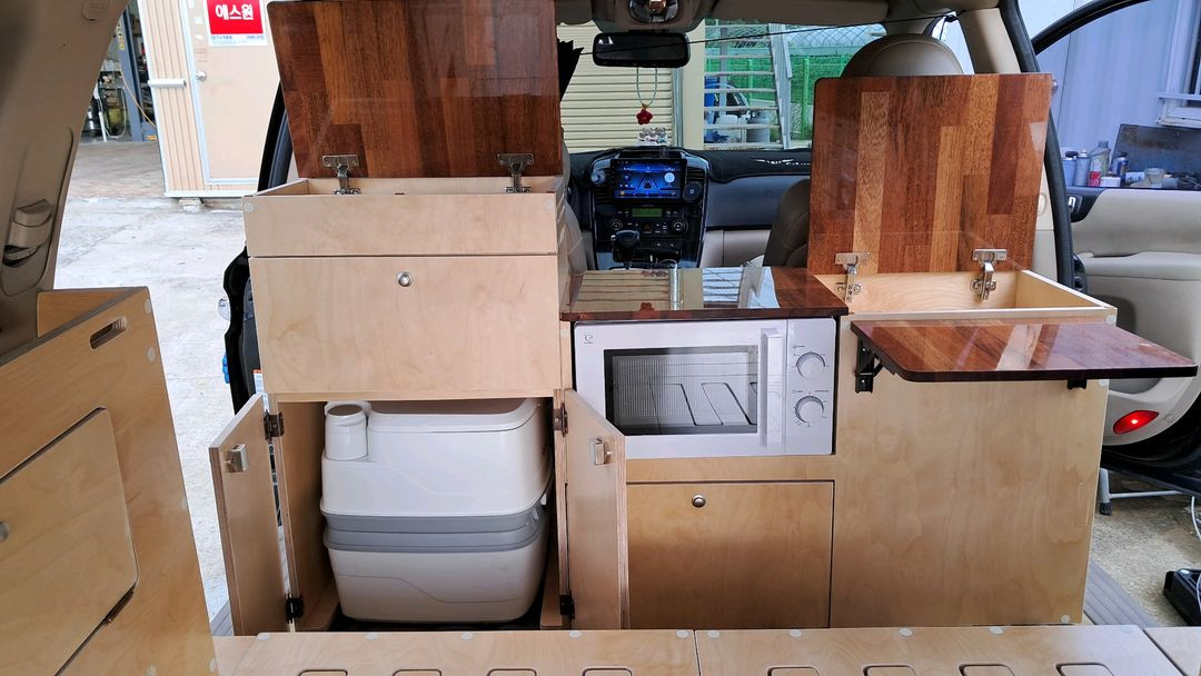 카니발 캠핑카 2인 구조변경완료 이미지