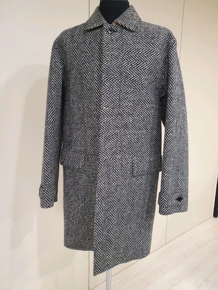 정품 발렌티노 헤링본 자켓 코트 L사이즈--1