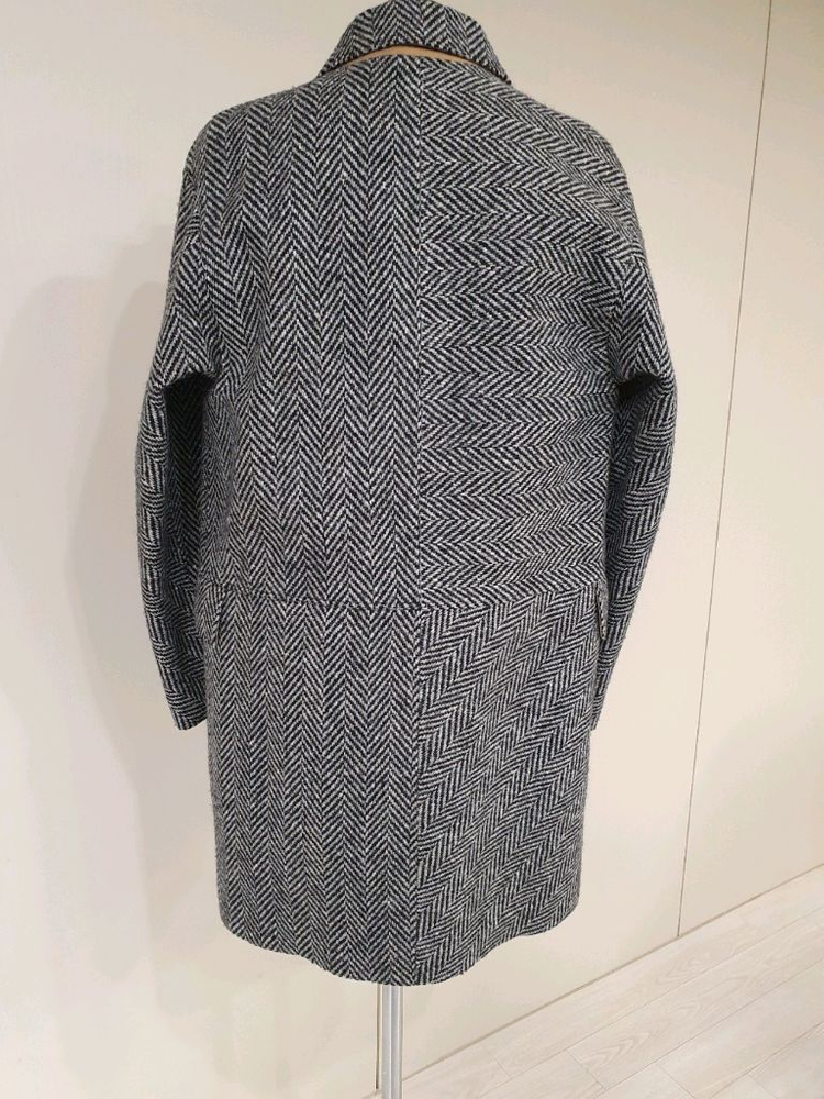 정품 발렌티노 헤링본 자켓 코트 L사이즈--3