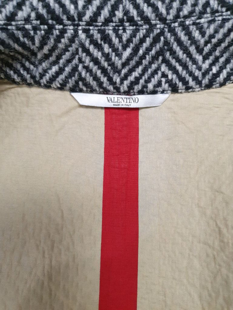 정품 발렌티노 헤링본 자켓 코트 L사이즈--5