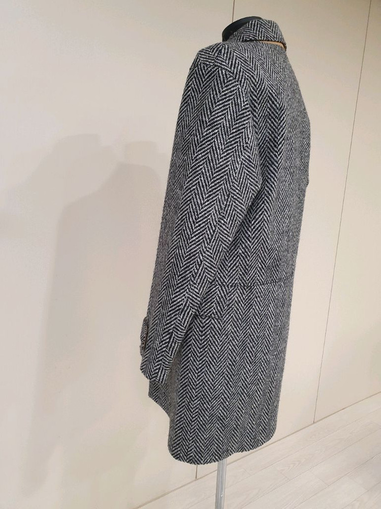 정품 발렌티노 헤링본 자켓 코트 L사이즈--8