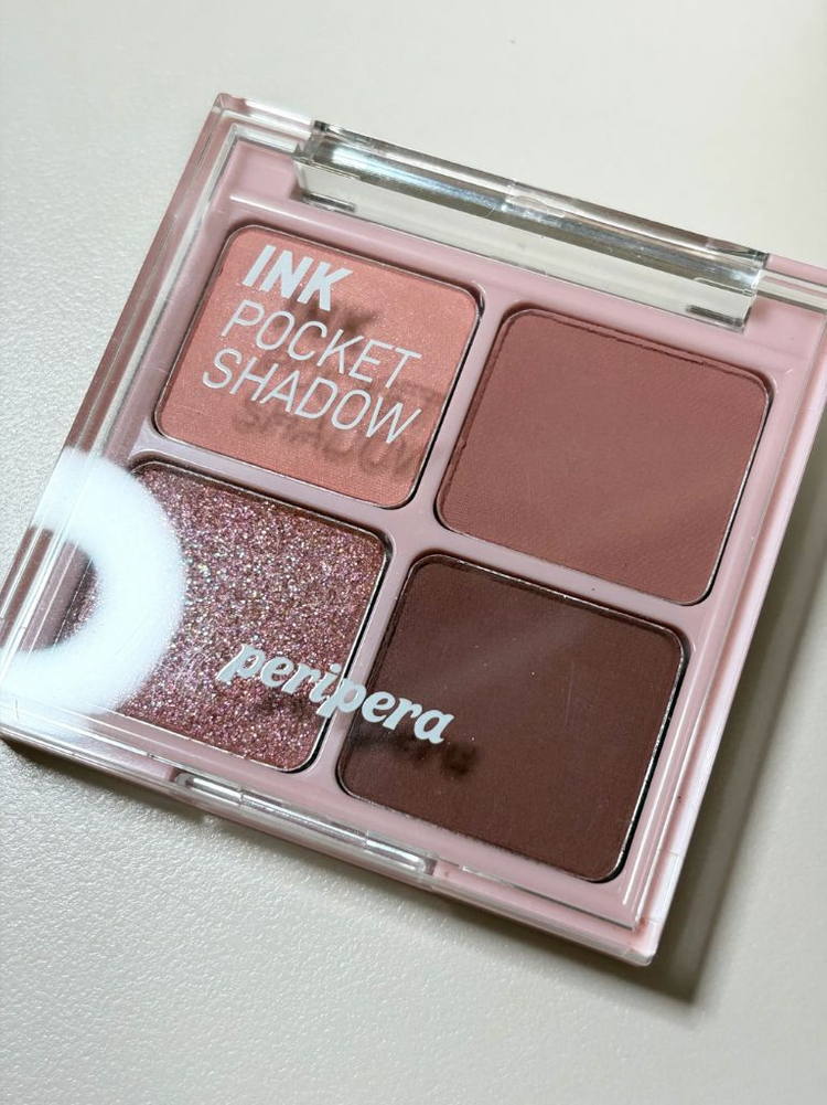 [단종] 페리페라 잉크 포캣 섀도우 디핑 로즈 모먼트 이미지