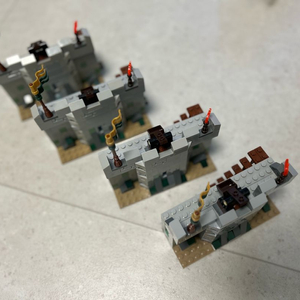 (벌크) 레고 9471 반지의제왕 성벽 4개 일괄