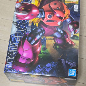 반다이 MG 즈고크 샤아 전용기 미개봉