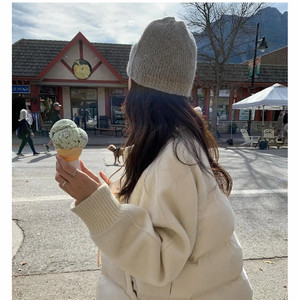 품절새제품 반값!!! 프영띵 린 핸드메이드 패딩 아이보리